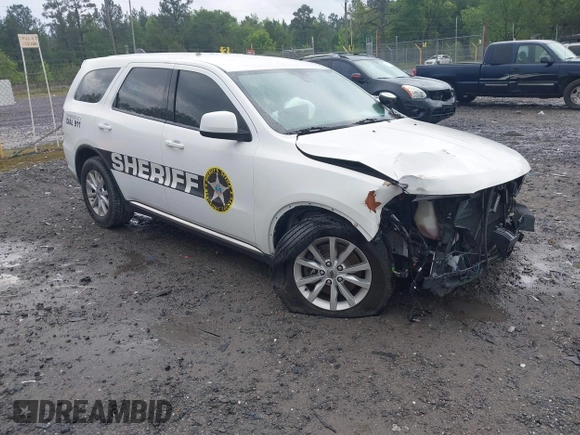 2020 Dodge Durango Pursuit with VIN 1C4SDJFT4LC301863, listed as a IAAI auction lot 42113324 with 85,298 mi miles and . Bid and sale history available at DreamBid. Image 1.