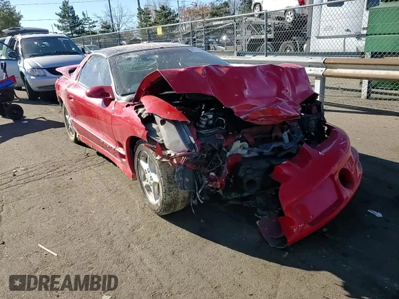 1999 Pontiac Firebird Formula with VIN 2G2FV22GXX2208367, listed as a Copart auction lot 81177204 with 82,649 mi miles and Salvage title. Bid and sale history available at DreamBid. Image 11.
