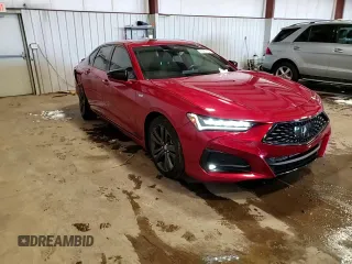 2021 Acura TLX w/A-Spec Package with VIN 19UUB6F59MA006480, listed as a Copart auction lot 86082704 with 59,683 mi miles and Salvage Title. Bid and sale history available at carsss.com. Image 13.