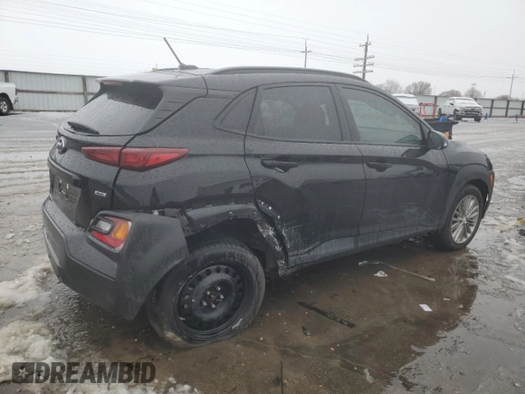 2018 Hyundai Kona SEL with VIN KM8K2CAA2JU169664, listed as a Copart auction lot 84850834 with 35,774 mi miles and Salvage Title. Bid and sale history available at carsss.com. Image 3.