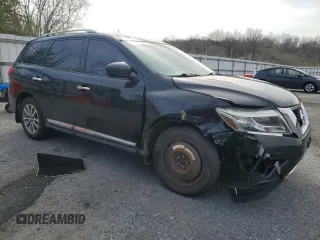 2014 Nissan Pathfinder SV with VIN 5N1AR2MM4EC645464, listed as a Copart auction lot 51320875 with 159,603 mi miles and Salvage Title. Bid and sale history available at carsss.com. Image 4.