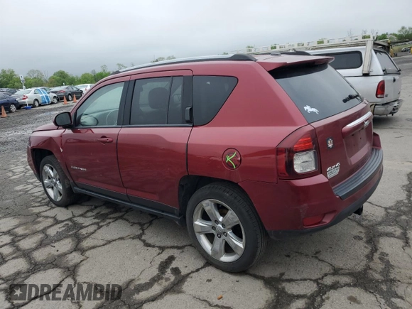 2016 Jeep Compass Latitude with VIN 1C4NJDEB7GD573274, listed as a Copart auction lot 55569755 with 175,162 mi miles and Salvage Title. Bid and sale history available at DreamBid. Image 2.