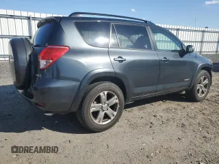 2008 Toyota RAV4 Sport with VIN JTMBK32V786049587, listed as a Copart auction lot 52440145 with 142,761 mi miles and Salvage Title. Bid and sale history available at carsss.com. Image 3.