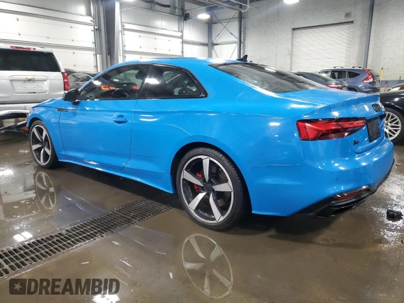 2022 Audi A5 S line Premium Plus z VIN WAUTAAF55NA018589, wystawiony jako Copart lot #85519824 z przebiegiem 29 752 mil mil oraz Szkoda całkowita • Salvage title. Historia ofert i sprzedaży dostępna na DreamBid. Obrazek 2.