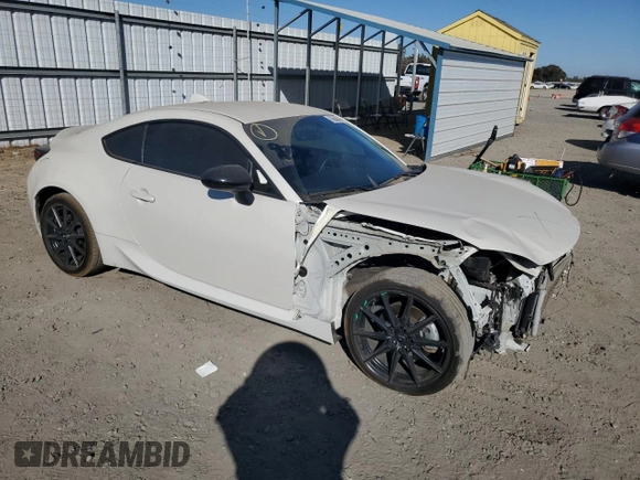 2022 Toyota GR86 Premium with VIN JF1ZNBF1XN8750279, listed as a Copart auction lot 73653544 with 62,556 mi miles and Salvage Title. Bid and sale history available at carsss.com. Image 4.