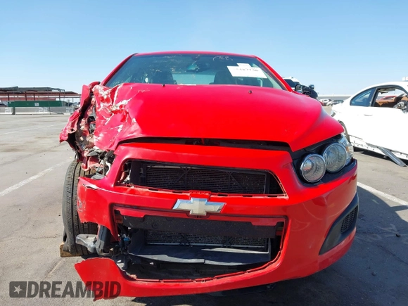 2016 Chevrolet Sonic LS with VIN 1G1JA5SH6G4105932, listed as a IAAI auction lot 35487736 with 91,467 mi miles and . Bid and sale history available at DreamBid. Image 13.