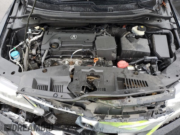 2018 Acura ILX Premium with VIN 19UDE2F76JA003162, listed as a Copart auction lot 55812335 with 60,266 mi miles and Salvage title. Bid and sale history available at DreamBid. Image 11.
