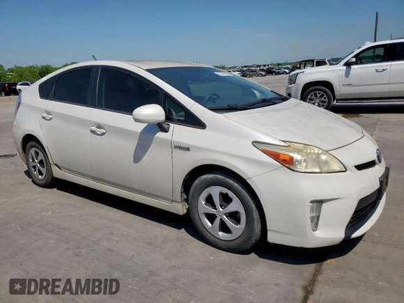 2012 Toyota Prius One with VIN JTDKN3DU6C0334031, listed as a Copart auction lot 52438865 with 194,467 mi miles and Salvage Title. Bid and sale history available at carsss.com. Image 4.