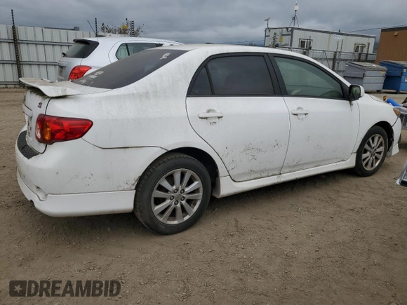 2009 Toyota Corolla with VIN 1NXBU40E09Z012330, listed as a Copart auction lot 52833375 with 193,253 mi miles and Clean Title. Bid and sale history available at carsss.com. Image 3.