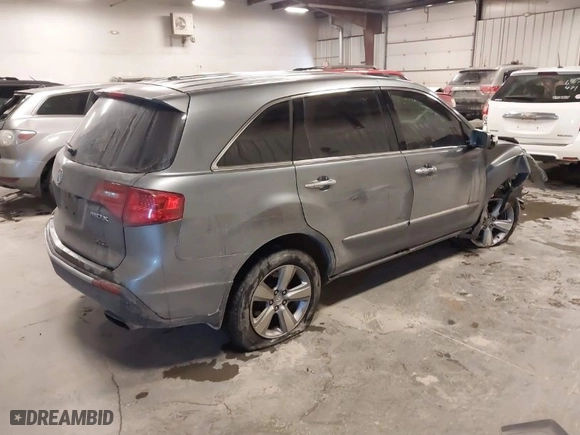 2012 Acura MDX Tech/Entertainment Pkg with VIN 2HNYD2H4XCH514040, listed as a IAAI auction lot 41564500 with 116,295 mi miles. Bid and sale history available at carsss.com. Image 4.