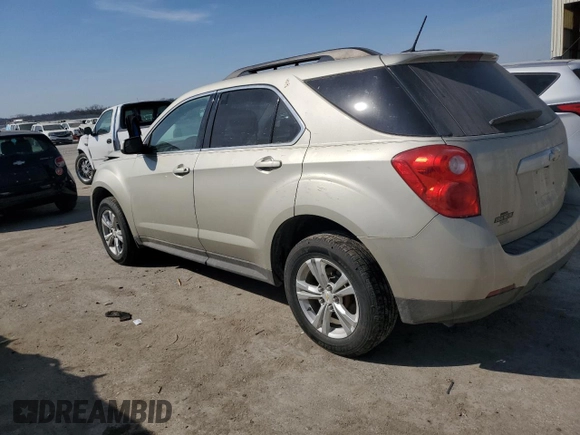 2013 Chevrolet Equinox LT with VIN 2GNALDEKXD6155236, listed as a Copart auction lot 48911735 with 120,446 mi miles and Salvage Title. Bid and sale history available at carsss.com. Image 2.