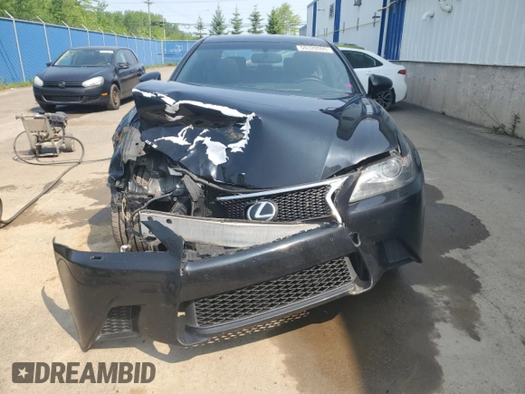2015 Lexus GS 350 with VIN JTHCE1BL1FA003700, listed as a Copart auction lot 59320905 with 166,605 mi miles and Salvage title. Bid and sale history available at DreamBid. Image 5.