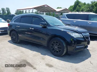 2014 Acura MDX Advance with VIN 5FRYD4H81EB013128, listed as a IAAI auction lot 42452849 with 152,117 mi miles and . Bid and sale history available at DreamBid. Image 1.