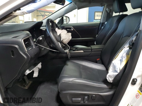 2017 Lexus RX with VIN 2T2BZMCA0HC114801, listed as a Copart auction lot 47135395 with 82,096 mi miles and Salvage Title. Bid and sale history available at carsss.com. Image 7.