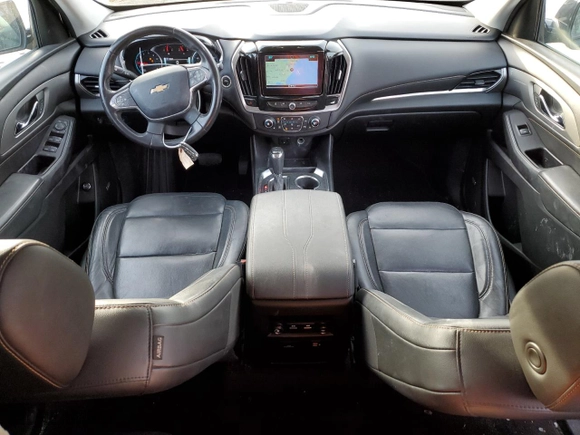 2019 Chevrolet Traverse RS with VIN 1GNERJKX7KJ242574, listed as a Copart auction lot 43157425 with 110,122 mi miles and Salvage Title. Bid and sale history available at carsss.com. Image 8.