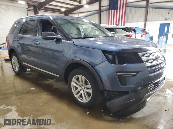 2019 Ford Explorer XLT with VIN 1FM5K8DHXKGA86194, listed as a Copart auction lot 62643405 with 61,774 mi miles and Salvage title. Bid and sale history available at DreamBid. Image 4.