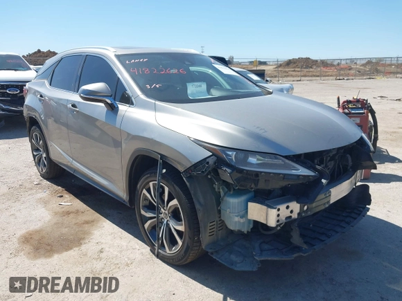 2020 Lexus RX 350 with VIN 2T2HZMAA3LC168454, listed as a IAAI auction lot 41822626 with 91,096 mi miles and . Bid and sale history available at DreamBid. Image 1.