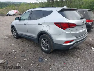 2018 Hyundai Santa Fe Sport 2.4L with VIN 5XYZU3LB7JG549653, listed as a IAAI auction lot 42075218 with 181,424 mi miles. Bid and sale history available at carsss.com. Image 3.