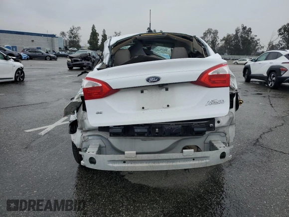 2018 Ford Fiesta SE with VIN 3FADP4BJ7JM123891, listed as a Copart auction lot 47896105 with 106,250 mi miles and Salvage Title. Bid and sale history available at carsss.com. Image 6.