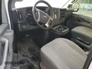 2017 Chevrolet Express Cargo with VIN 1GCWGAFF9H1352846, listed as a Copart auction lot 51229595 with 293,721 mi miles and Salvage Title. Bid and sale history available at DreamBid. Image 8.