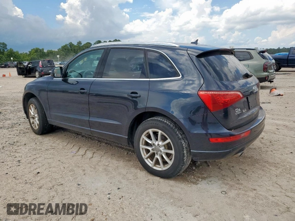 2012 Audi Q5 Premium Plus with VIN WA1LFAFP5CA038709, listed as a Copart auction lot 62660795 with 120,798 mi miles and Clean title. Bid and sale history available at DreamBid. Image 2.