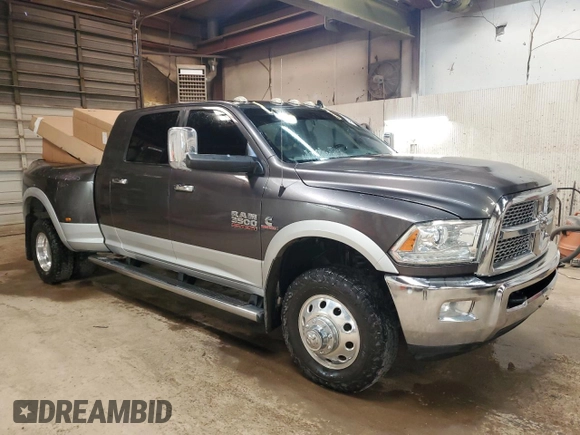 2014 Ram 3500 Laramie with VIN 3C63RRML3EG223381, listed as a Copart auction lot 59495444 with 94,877 mi miles and Clean Title. Bid and sale history available at carsss.com. Image 4.