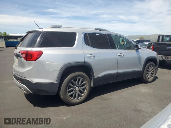 2018 GMC Acadia SLT with VIN 1GKKNMLS2JZ178203, listed as a Copart auction lot 54212175 with 76,873 mi miles and Salvage title. Bid and sale history available at DreamBid. Image 3.