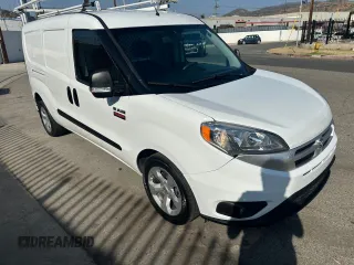 2022 Ram ProMaster City Cargo Tradesman with VIN ZFBHRFAB8N6W22817, listed as a Copart auction lot 66117855 with 34,878 mi miles and Salvage title. Bid and sale history available at DreamBid. Image 1.