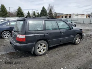 2001 Subaru Forester S w/Premium Pkg with VIN JF1SF656X1H725718, listed as a Copart auction lot 51517935 with 153,875 mi miles and Salvage Title. Bid and sale history available at carsss.com. Image 3.