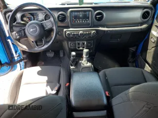 2021 Jeep Gladiator Willys с VIN 1C6HJTAG2ML611446, выставлен на аукционе Copart как лот 54394025 с пробегом 37 914 миль миль и Списание • Salvage title. История ставок и продаж доступна на DreamBid. Изображение 8.