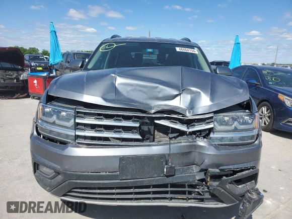 2020 Volkswagen Atlas SE with VIN 1V2DP2CA8LC500101, listed as a Copart auction lot 48404194 with 58,287 mi miles and . Bid and sale history available at DreamBid. Image 5.