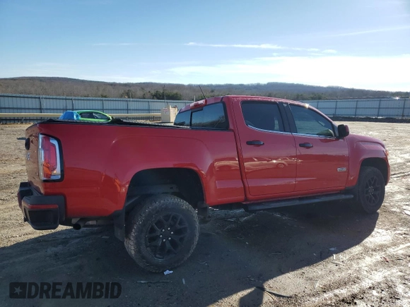 2016 GMC Canyon 4WD SLE with VIN 1GTG6CE33G1361518, listed as a Copart auction lot 86764234 with 86,779 mi miles and Salvage Title. Bid and sale history available at carsss.com. Image 3.
