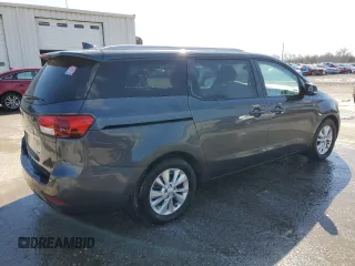2016 Kia Sedona LX with VIN KNDMB5C16G6194683, listed as a Copart auction lot 47828165 with 155,320 mi miles and Salvage Title. Bid and sale history available at carsss.com. Image 3.