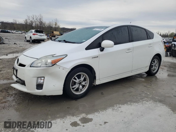 2011 Toyota Prius I with VIN JTDKN3DU6B0294970, listed as a Copart auction lot 51277255 with 399,412 mi miles and Salvage Title. Bid and sale history available at DreamBid. Image 1.