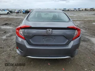 2020 Honda Civic Sedan LX with VIN 2HGFC2F68LH554266, listed as a Copart auction lot 49242715 with 51,778 mi miles and Salvage Title. Bid and sale history available at carsss.com. Image 6.