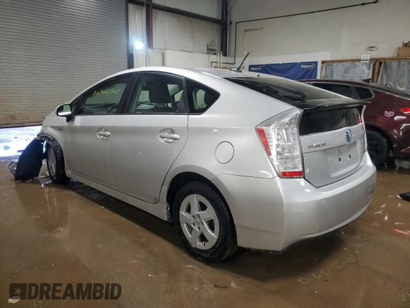 2010 Toyota Prius II with VIN JTDKN3DU6A0207518, listed as a Copart auction lot 50096585 with Not Provided miles and Salvage Title. Bid and sale history available at carsss.com. Image 2.