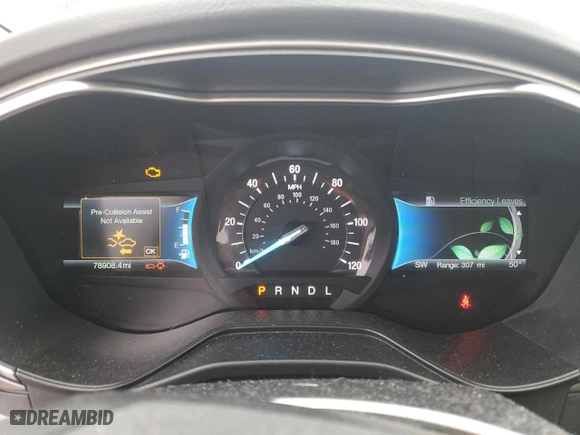 2019 Ford Fusion Hybrid SEL with VIN 3FA6P0MU8KR239906, listed as a Copart auction lot 44322105 with 78,908 mi miles and Salvage Title. Bid and sale history available at carsss.com. Image 9.