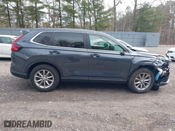2025 Honda CR-V EX-L with VIN 5J6RS4H79SL001332, listed as a IAAI auction lot 41654106 with 4,551 mi miles and . Bid and sale history available at DreamBid. Image 13.