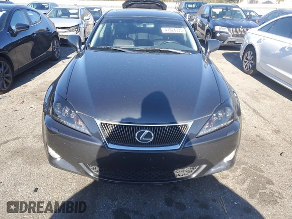 2006 Lexus IS 250 with VIN JTHCK262962006449, listed as a Copart auction lot 41628325 with 193,645 mi miles and Salvage Title. Bid and sale history available at DreamBid. Image 5.