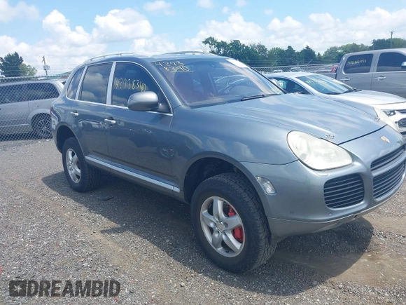 2005 Porsche Cayenne Turbo with VIN WP1AC29PX5LA91015, listed as a IAAI auction lot 42738340 with 219,742 mi miles and . Bid and sale history available at DreamBid. Image 1.