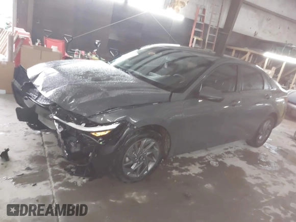 2024 Hyundai Elantra SEL with VIN KMHLM4DG0RU800279, listed as a IAAI auction lot 41523141 with 6,288 mi miles. Bid and sale history available at carsss.com. Image 14.