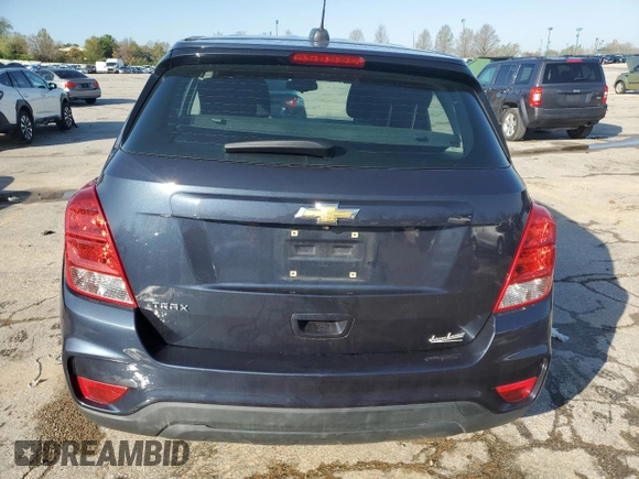 2018 Chevrolet Trax LS with VIN 3GNCJKSB9JL260798, listed as a Copart auction lot 51522785 with 44,651 mi miles and Salvage Title. Bid and sale history available at carsss.com. Image 6.