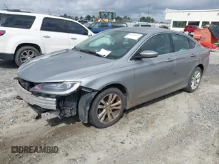 2015 Chrysler 200 Limited with VIN 1C3CCCAB9FN584565, listed as a IAAI auction lot 41787658 with 140,231 mi miles. Bid and sale history available at carsss.com. Image 2.