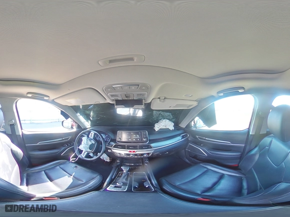 2020 Kia Telluride S with VIN 5XYP64HC6LG038169, listed as a Copart auction lot 74375414 with 57,793 mi miles and Salvage Title. Bid and sale history available at carsss.com. Image 14.