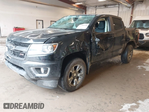 2019 Chevrolet Colorado 4WD Z71 with VIN 1GCGTDEN2K1121689, listed as a IAAI auction lot 42201118 with 96,351 mi miles and . Bid and sale history available at DreamBid. Image 2.
