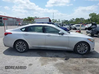 2017 Genesis G80 3.8L z VIN KMHGN4JE5HU194946, wystawiony jako IAAI lot #42108731 z przebiegiem 155 495 mil mil oraz . Historia ofert i sprzedaży dostępna na DreamBid. Obrazek 14.