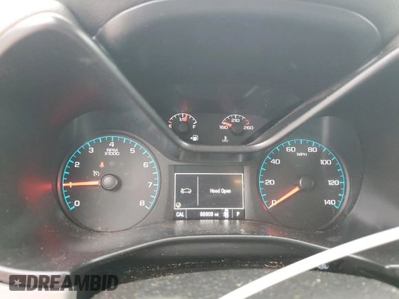 2017 GMC Canyon 2WD with VIN 1GTG5BEN1H1266018, listed as a Copart auction lot 75534634 with 66,908 mi miles and Salvage Title. Bid and sale history available at carsss.com. Image 9.