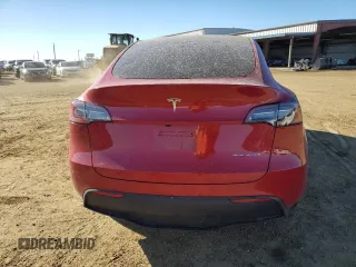 2023 Tesla Model Y Long Range with VIN 7SAYGDEE6PA167386, listed as a Copart auction lot 88166755 with Not Provided miles and Salvage Title. Bid and sale history available at DreamBid. Image 6.
