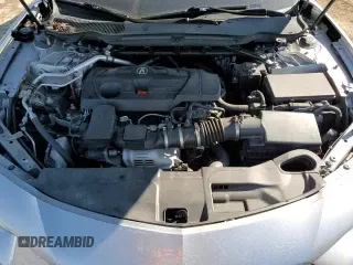 2021 Acura TLX Advance with VIN 19UUB6F65MA001513, listed as a Copart auction lot 42853595 with 65,051 mi miles and Salvage title. Bid and sale history available at DreamBid. Image 15.