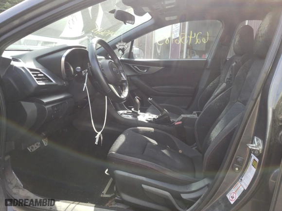 2018 Subaru Impreza Sport with VIN 4S3GTAM67J3747718, listed as a Copart auction lot 62456183 with 0 mi miles and Non Repairable. Bid and sale history available at carsss.com. Image 7.